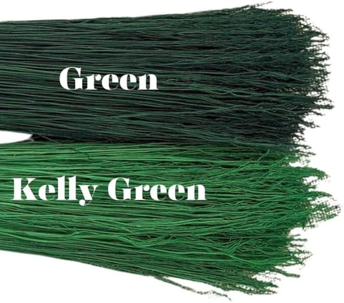 1/2 lb Bundles Broomcorn 16", Hand Dyed and Dried, Broom Straw, Broom Corn and Hurl, Make Your own Broom & Witch Crafts (Cocoa Brown)