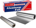 Aluminum Foil 12" 1000Ft, Thick|Deli|Home|Strong Enough For Food Service Industry | BBQ|Cocking|Wrap | Baking