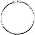 SlipX Solutions Chrome Simple Slide Shower Curtain Rings Provide Effortless Gliding on Standard Shower Rods (Rust Resistant, Snap Closure, Set of 12)