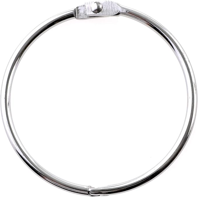 SlipX Solutions Chrome Simple Slide Shower Curtain Rings Provide Effortless Gliding on Standard Shower Rods (Rust Resistant, Snap Closure, Set of 12)