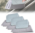3PCS Magic Window Track Cleaner, 2026 New Window Cleaning Brush Window Groove Cleaning Brush Tools, Window Track Cleaning Tools for Home lides Gaps, Sliding Door Track, Tile Lines Shutter (Gray)