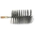 1Pc 3" Round Pipe Tube Stainless Steel Wire Brush 75mm
