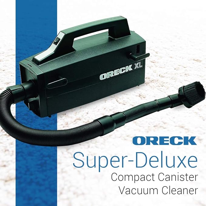 Oreck Super-Deluxe Compact Canister Vacuum Cleaner