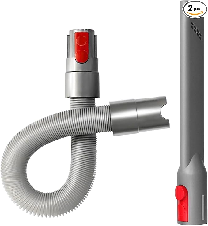 Attachment Kit - Extension Hose and Crevice Tool for Cordless Vacuum Cleaner Dyson G5 GEN5 V15 V12 V11 V10 V7 V8 Absolute Animal Motorhead Trigger Model