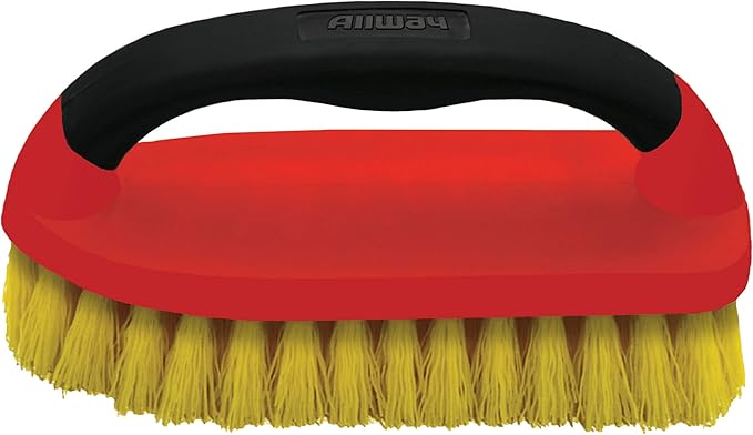 ALLWAY SBR Soft-Grip Scrub Brush