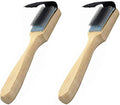 BinaryABC Dance Shoes Brush,Shoes Cleaner Brush,Suede Sole Wire Shoes Wood Cleaning Brush Cleaners 2Pcs