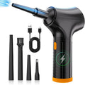 Keway Electric Compressed Air Duster - High-Power Rechargeable Cordless PC Duster with 3 Adjustable Speed Settings, Air Blower for PC Cleaning, Keyboard Duster Spray Air Can Replacement