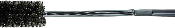 KONEX Flexi-Clean Pro Horsehair Lint Brush | Dryer Lint Trap | Refrigerator Coil Cleaning | Vent Cleaner - 33 Inch Long (85cm)