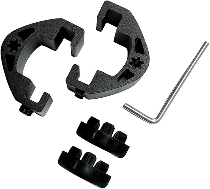 Homacer Sliding Barn Door Hardware Black Carbon Steel Door Stopper