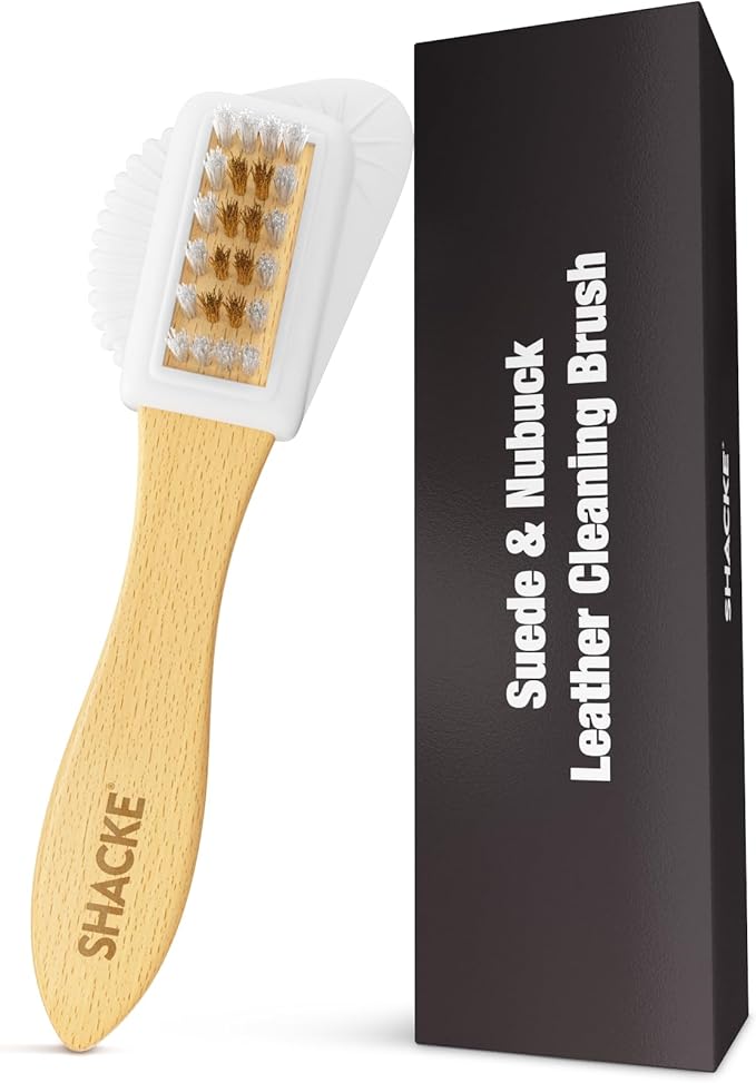 Suede & Nubuck 4-Way Leather Brush Cleaner (Top Eraser)