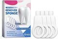 4 Pcs Sponge Teeth Cleaner for Baby, Kids, Adults, Gentle Stain Remover for Teeth Soft Rubber Sponge Eraser Safe Dental Cleaning Tool for Daily Oral Care