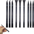 9 Pcs Plastic Multi-Purpose Scraper Tool,Dual-Ended Scraper Perfect for Cleaning in Kitchens,Bathrooms,and Cars.Remove Stickers, Labels and Dirt from Countertops,Floors,Sinks,Stoves