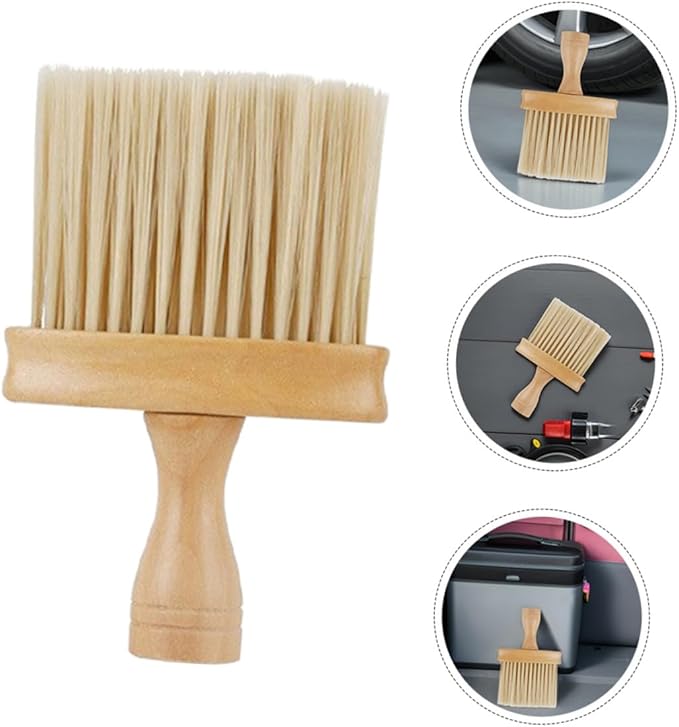 3pcs Car Air Vent Cleaning Brush Set – Soft Small Vent Brushes for Automotive Interior Dusting and Narrow Crevice Cleaning