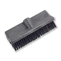 SPARTA 40423EC03 Plastic Floor Scrub Brush, Wall Brush, Equipment Brush With Nonabsorbent Bristles For Industrial Kitchens, Hospitals, Commercial Cleaning, 10 Inches, Black