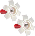 AC Fin Straightener Air Conditioner Fin Comb Radiator Condenser Cleaner Repair Tool Air Conditioning Brush Accessory for Cleaning Car Automotive Refrigeration Radiator Evaporator Pack of 2