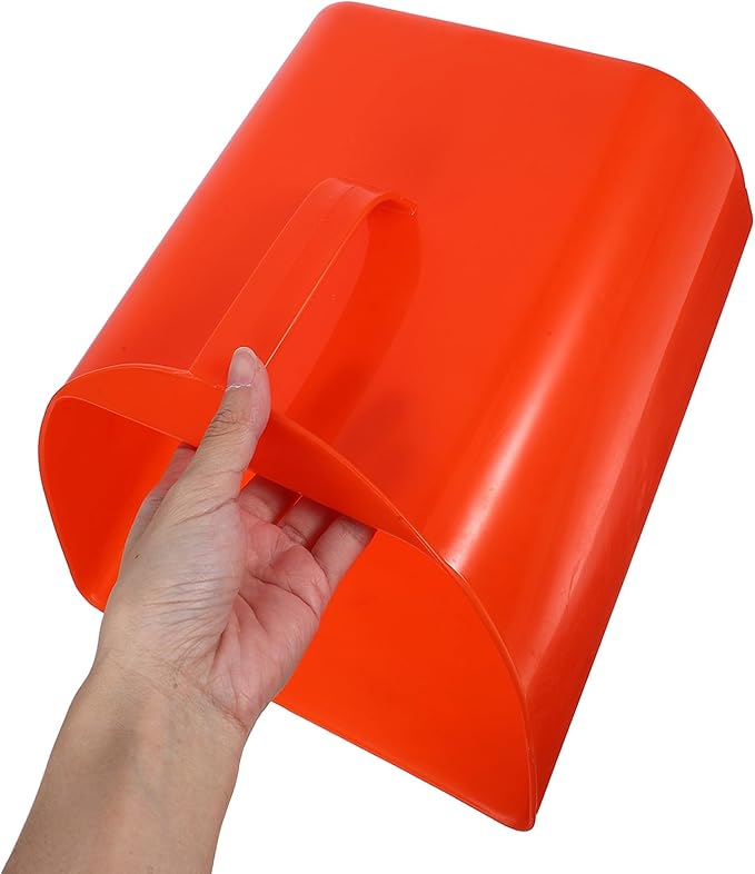 VALICLUD Handheld Dust Pan with Handle Small Plastic Portable Dustpan Multi-use Mini Cleaning Shovel for Home and Office Tabletop Garbage Collection