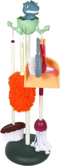 Toddler Cleaning Set for Kids, Pretend Play Cleaning Toy with Broom, Mop, Dustpan & Accessories