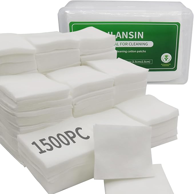 3000/1500PCS Gun Cleaning Patches+CLP Oil,2"x2" Lint Free Gun Cleaning Cloth,Professional Wipes for Shot Pistol/All Caliber of Firearms.Store in Box Can Store Gun Cleaning Kit,Choose Your Set