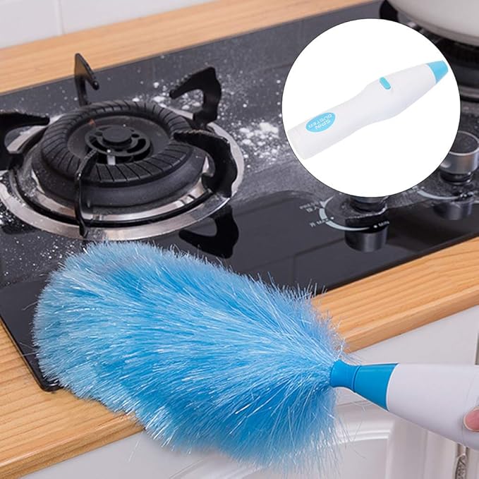 Blinds Cleaning Tool, Electric Duster, Long Lifespan Ceiling Fan Cleaner Pet Hair for Mini Blind for Furniture