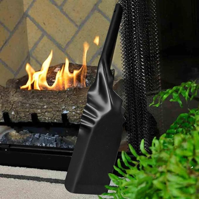 Fire Beauty Fireplace Shovel - Ash Shovel-Fireplace Scoop-Ash Scoop-Gardening Shovel (Pack of 2)