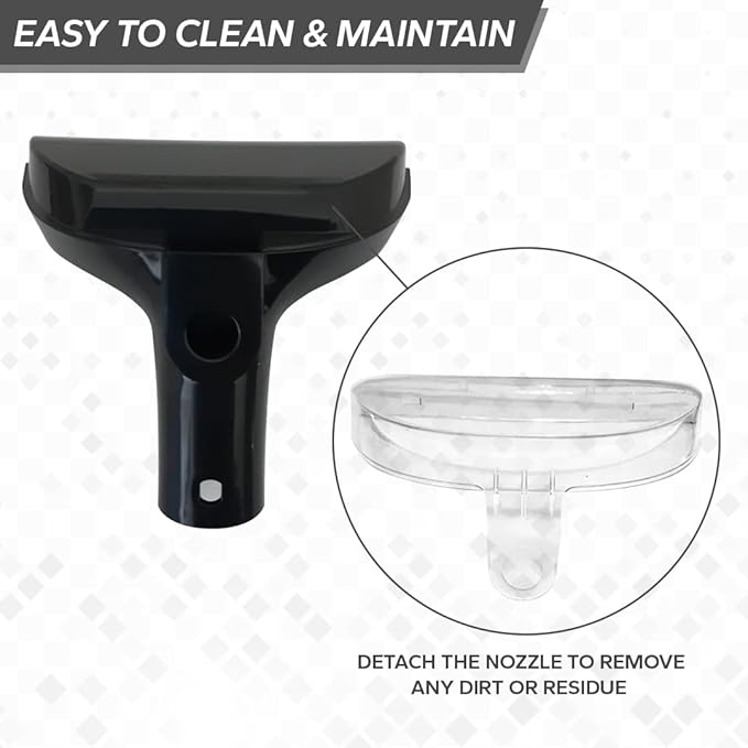 Replacement 6" Tough Stain Brush Tool with Removable Nozzle for Better Cleaning for All Bissell Carpet Cleaner Machines, Including Bissell Little Green Machine