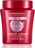 CONNOISSEURS Premium Edition Jewelry Cleaner, Value Size 9.6oz - Pick from Fine, Silver or Delicate Jewelry Cleaner