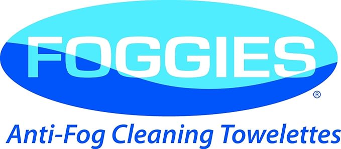 Foggies Anti-Fog Towelettes 6-Pack | 2-in-1 Lens Cleaner & Anti-Fog Wipe | Cleans and Defogs Goggles, Glasses & Masks | Reusable Wipes for Swim, Scuba & Sports Lens