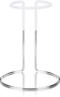True Wine Decanter Drying Stand and Holder, Essential Accessory Glassware Rack for a Spot-Free Finish, Rubber Coating Protects Glass, Chrome Plated Iron
