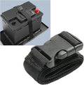 39 Inch Car Battery Tie Down Strap - Auto Battery Adjustable Buckle Strap for Cars, SUVs, Boats (1 PCS)