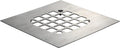 Danco 11045 Snap-in Shower Strainer & Drain Cover, Brushed Nickel