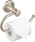 BESy Brushed Nickel Toilet Tissue Paper Holder Brushed Nickel Bathroom Accessories Toilet roll Paper Hanger, Wall Mounted, Rustproof