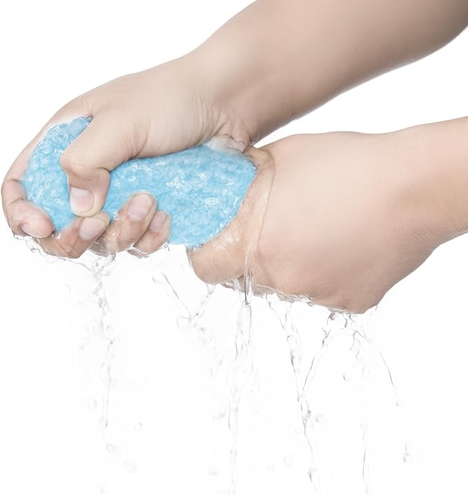 Thicker Hair Drying Towels, Quick Drying Towels for Hair with Button, Super Absorbent Hair Turbans for Wet Hair Long Thick Curly Hair, Soft Hair Drying Towel Wrap, Light Blue