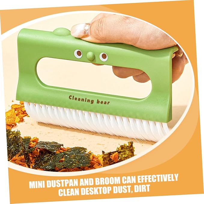 Luxshiny Carpet Sweeper Mini Broom Dustpan Set Boys and Girls Cleaning Brush Multi-Purpose Household Cleaning Tools