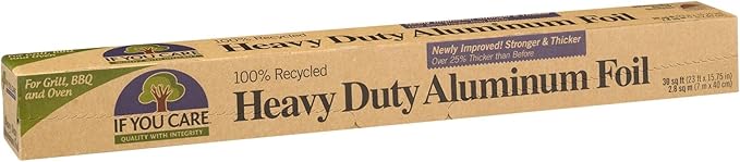 If You Care 770009250200 Heavy Duty Aluminum Foil-30 Sq' Roll