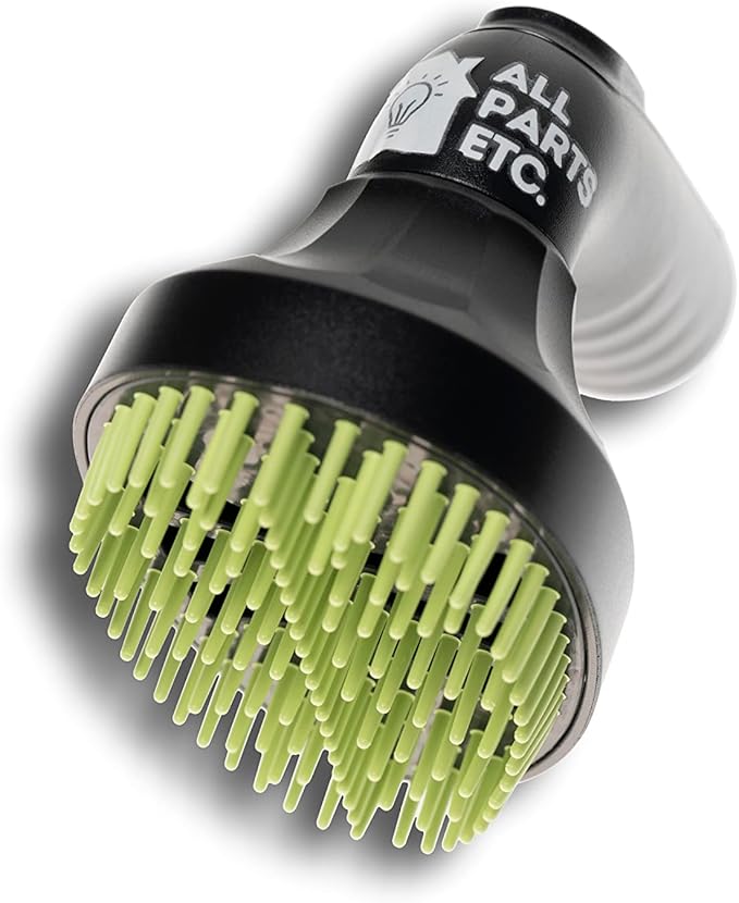 1.25 inch Pet Hair Vacuum Attachment – Dog & Cat Grooming Tool Compatible with Shop Vac, Bissell, Shark, Hoover, Eureka, Dirt Devil, Kenmore, and More (Pet Grooming Brush Tool)