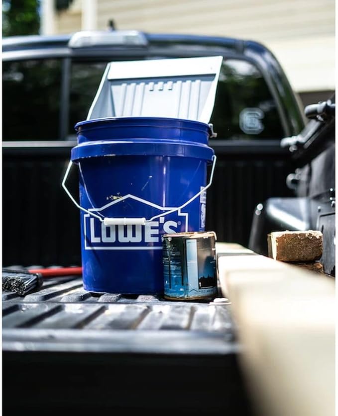 Project Source QuikLid ClipOn Dust Pan 5Gallon Bucket Accessory