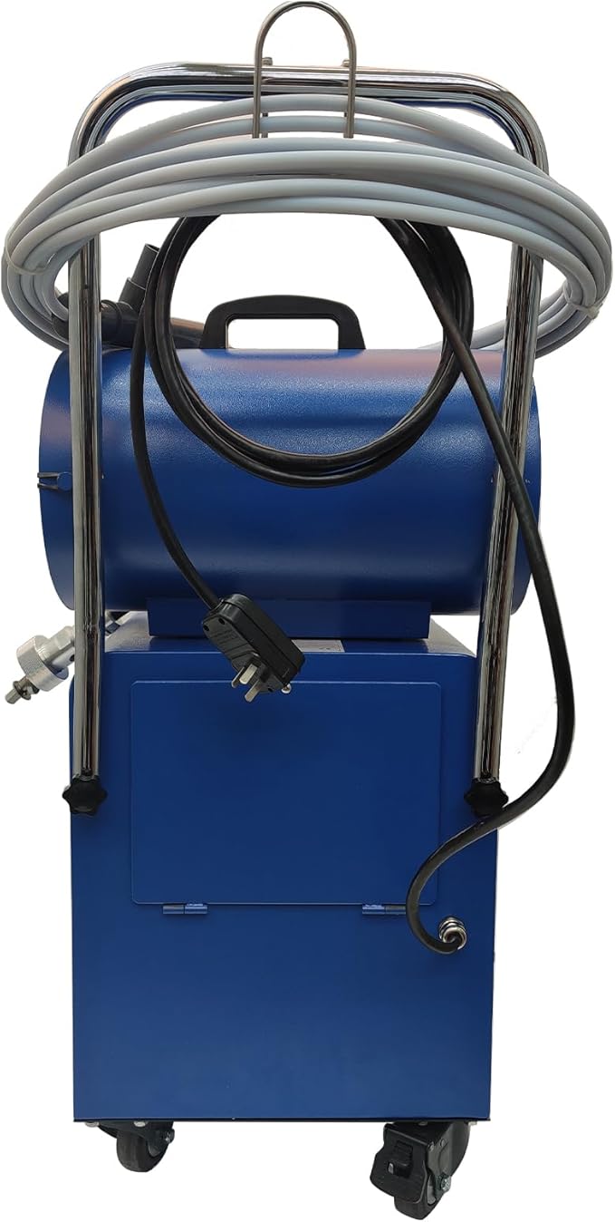 TECHTONGDA Air Duct Cleaning Machine for Fresh Air Pipe Cleaning & Suction, Rotary Brush Duct Pipe Cleaning Machine with Transformer 110V/220V, Vent Cleaning Tool, Applicable Pipe Diameter 1.97"-7.87"