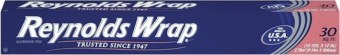 Reynolds Wrap Aluminum Foil (30 Sq Ft, Pack of 6)