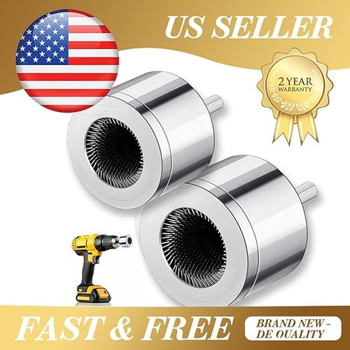 1/2" & 3/4" Metal Copper Pipe Cleaner, Copper Tube Pipe Cleaning Brush and Heavy Duty Tube Cleaning Brush for Professional Plumbers and Industrial Purposes