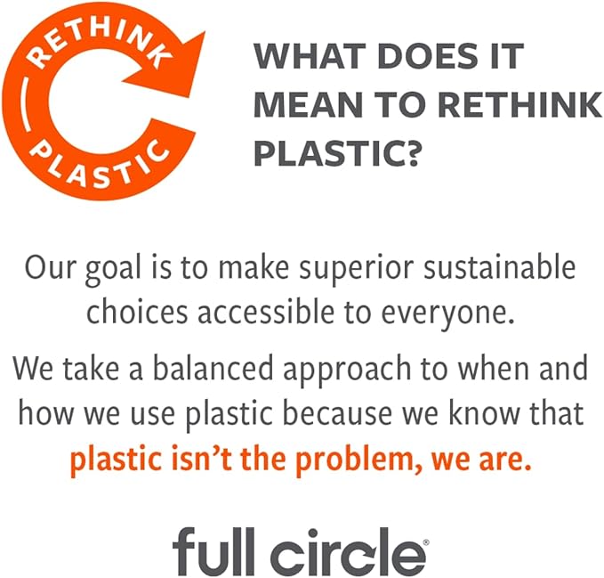 Full Circle Renew, Streak-Free Glass Cleaning Cloths, Recycled Microfiber, Perfect for Eyeglasses and Mirrors, Set of 2