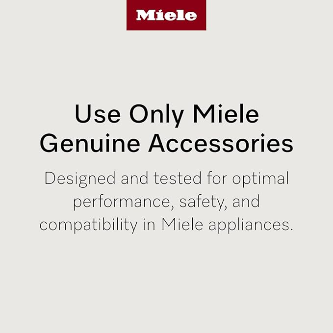 Miele Original SHB 30 Radiator Brush Attachment for Miele Vacuum Cleaners, Flat Design -9660490
