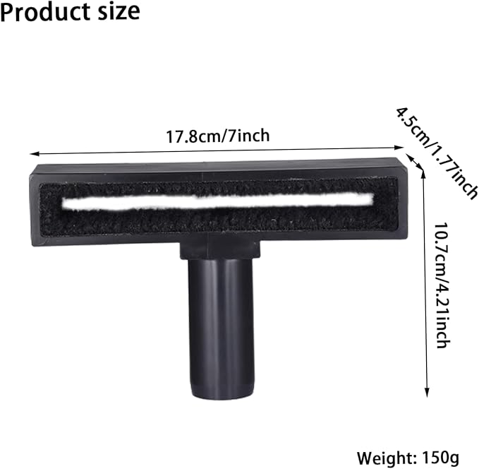 Ceiling Fan Blade Cleaner Ceiling Fan Vacuum Attachment Vacuum Duster Attachment Furniture Cleaning Brush Cleaning Tool (Black), Duster
