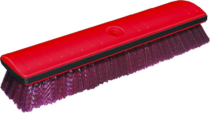 ALLWAY DB12 Heavy-Duty Deck Brush with Stiff Bristles, 12"