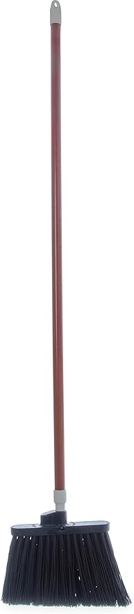 SPARTA Spectrum Duo-Sweep Flagged Bristle Angle Broom with Handle 56" - Brown