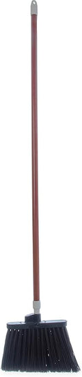 SPARTA Spectrum Duo-Sweep Flagged Bristle Angle Broom with Handle 56" - Brown
