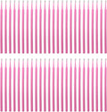 100 Pack Phone Charge Port Cleaning Tool kit,Bendable Mini Soft Round Brushes Cleaner Compatible with iPhone 11 Pro Speaker Tablet Camera Laptop Computer Smartphone, Pink