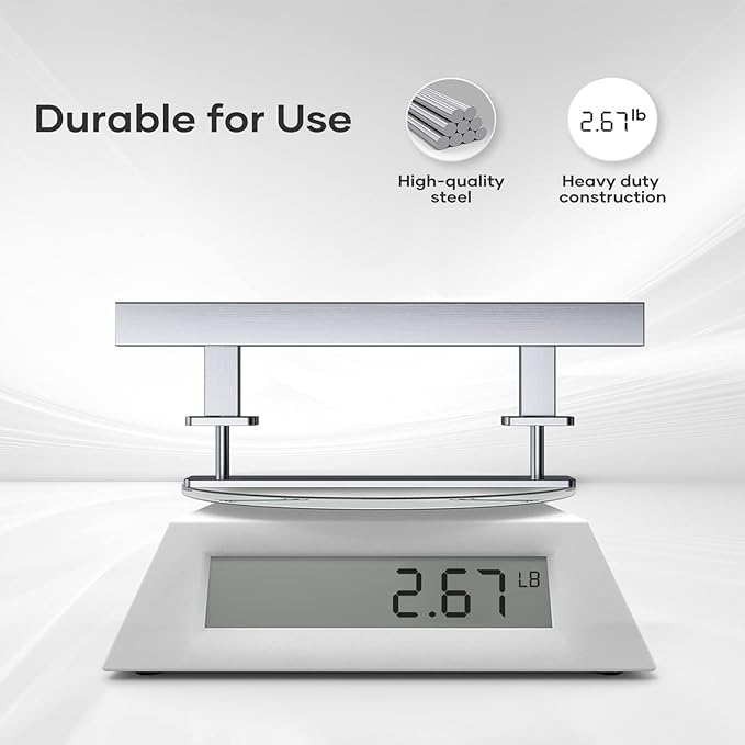 EaseLife 12" Stainless Steel Sliding Barn Door Handles and Pulls,Double Sided Hardware Set,Heavy Duty,Brushed Finish,Anti-Rust Anti-Corrosion,Easy Install