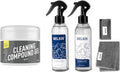 CLICK CLEAN Cleaning Kit, 1 x Cleaning Gel for Car Interior and Keyboard, 1 X Cleaning Mist, 1 X Cleaning Gel, 1 Microfiber Cloth and 1 Glass Wipe Included