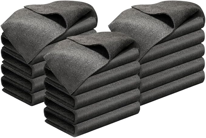 Thickened Magic Cleaning Cloth, 2026 New Reusable Glass Wiping Cloths, Streak Free Cleaning Cloths, Multipurpose Microfiber Cleaning Rags Towels for Kitchen, Window and Car Glass (15, 12×16 in)