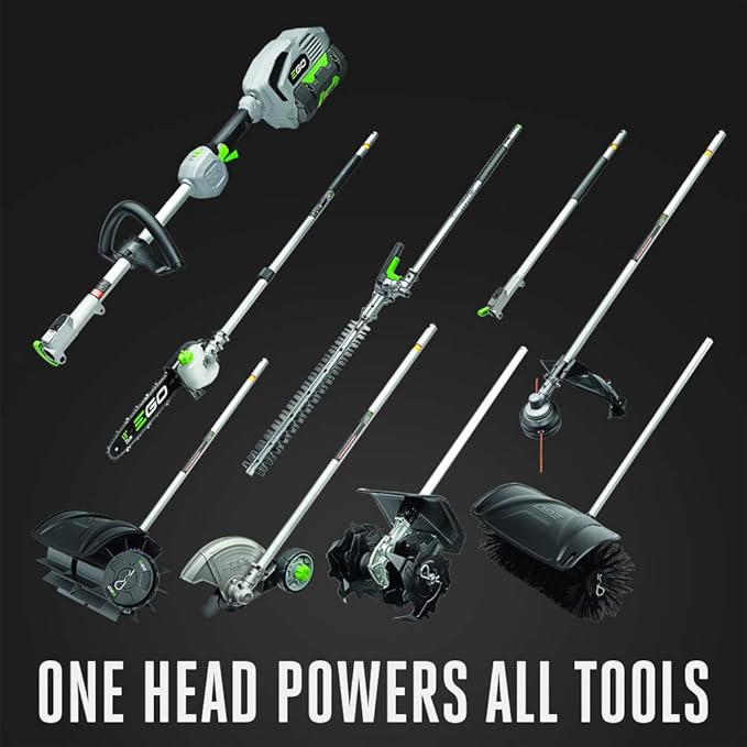 EGO POWER+ String Trimmer Attachment, Battery Powered, 15" Trimmer Attachment with POWERLOAD, Use with Power Head Multi-Head System - STA1500